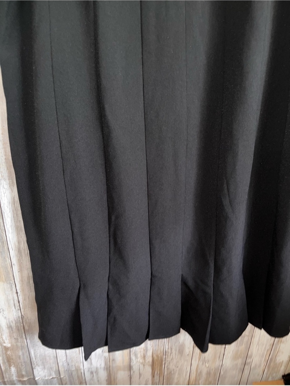 NWT Lane Bryant Black Fit & Flare Pleated Dress Plus Size 24 Pockets - Picture 4 of 7